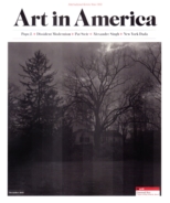 Art-In-America December 01, 2019 Issue Cover