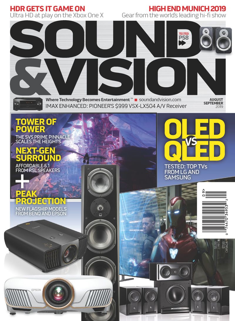 Sound-and-Vision August 01, 2019 Issue Cover