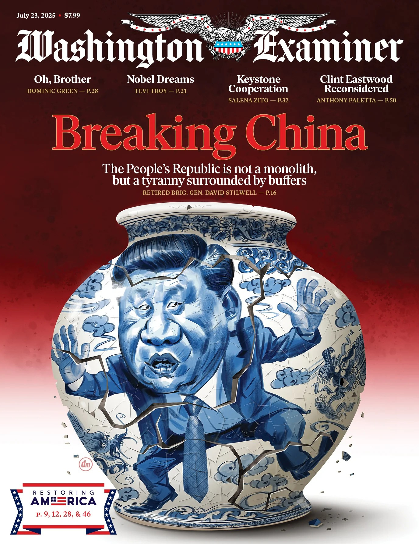 Washington-Examiner July 23, 2025 Issue Cover