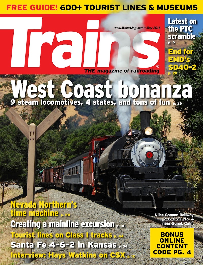 Trains May 01, 2018 Issue Cover