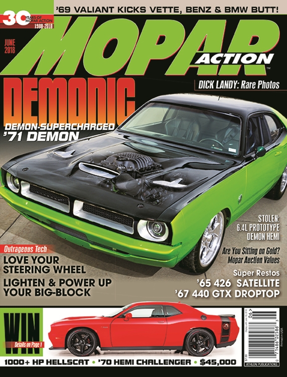 Mopar-Action June 01, 2018 Issue Cover