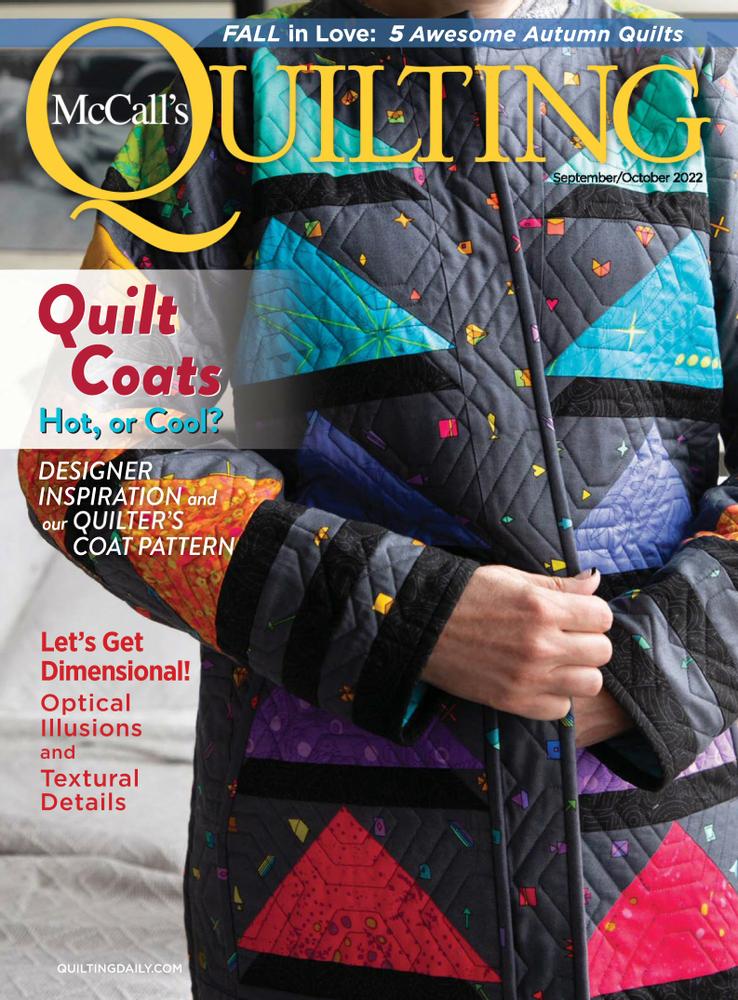 Mccalls-Quilting September 01, 2022 Issue Cover