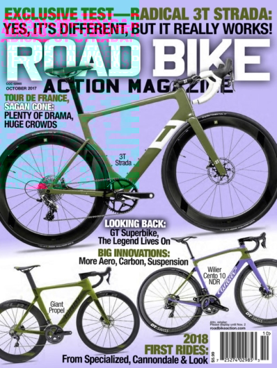 Road Bike Action October 01, 2017 Issue Cover