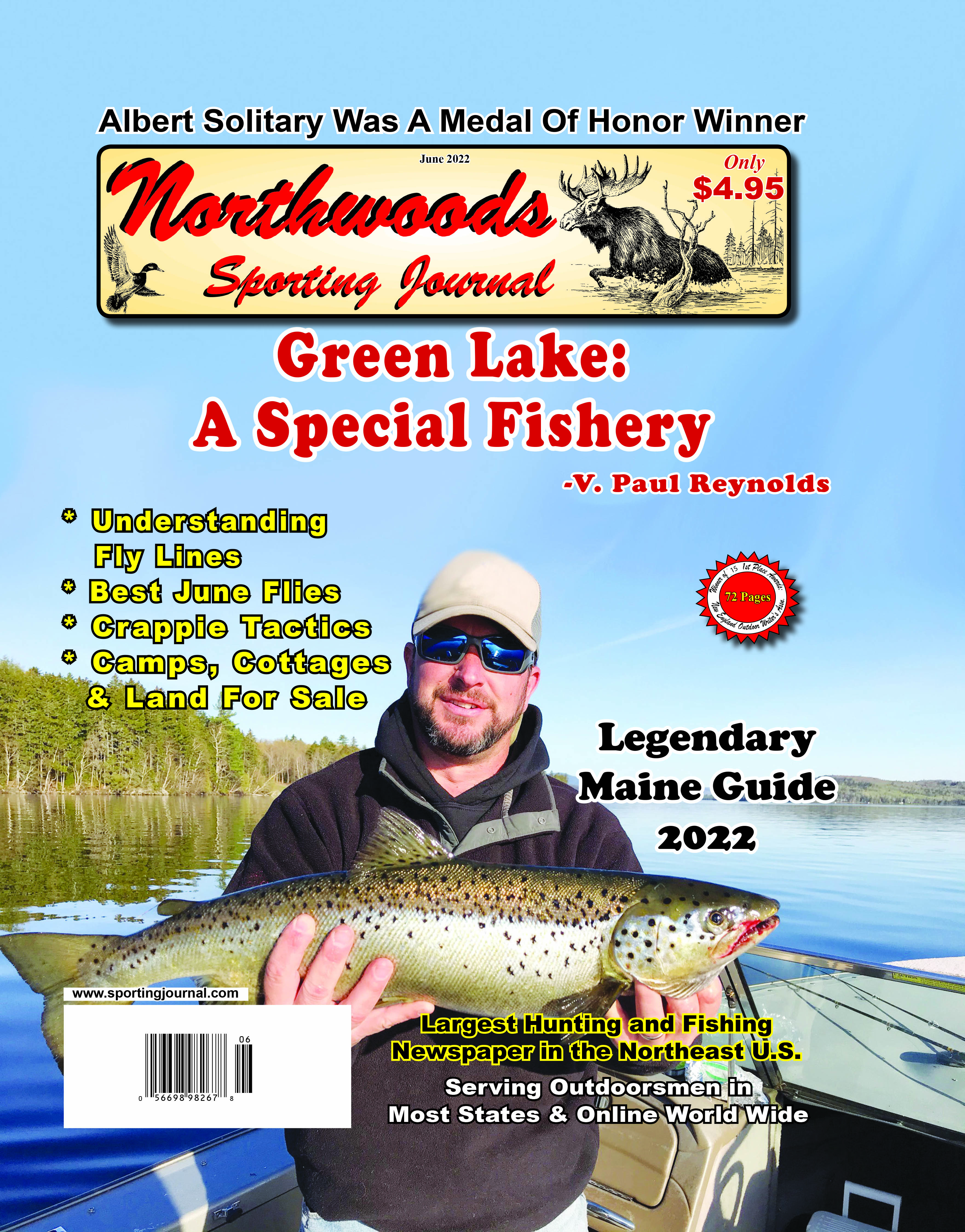 Northwoods-Sporting-Journal June 01, 2022 Issue Cover