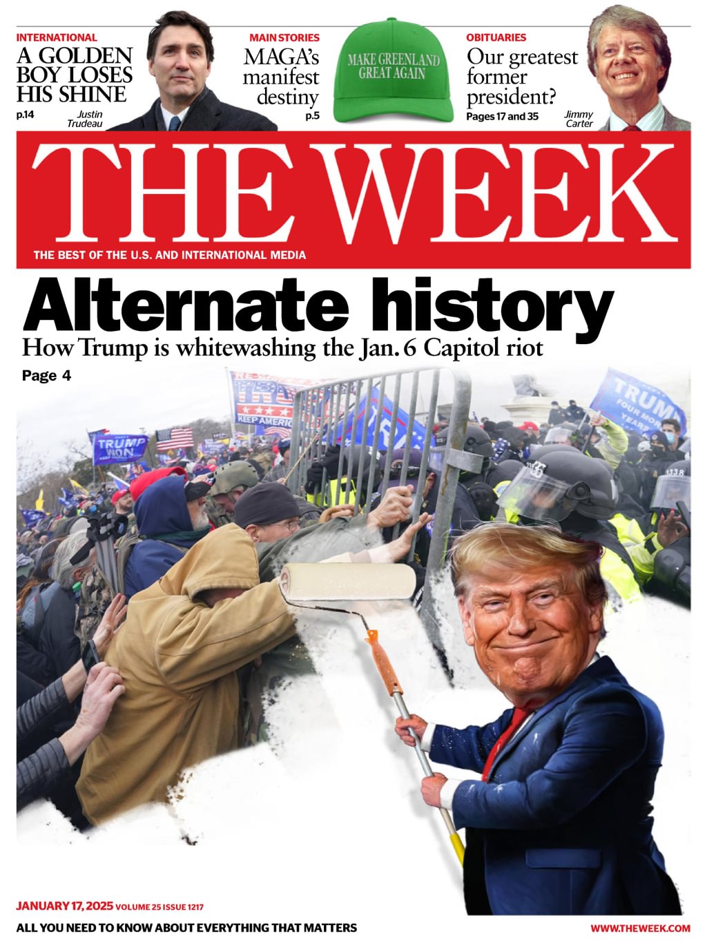 The-Week January 17, 2025 Issue Cover