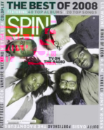 Spin January 01, 2009 Issue Cover