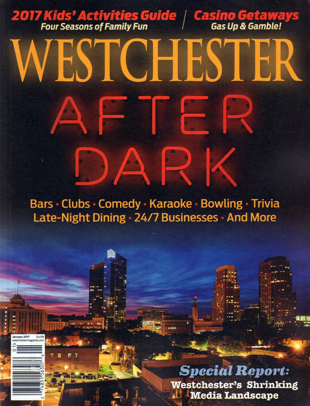 Westchester-Magazine January 01, 2017 Issue Cover