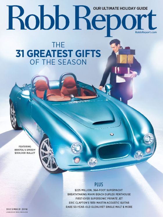 Robb-Report December 01, 2016 Issue Cover