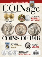 Coinage December 01, 2025 Issue Cover