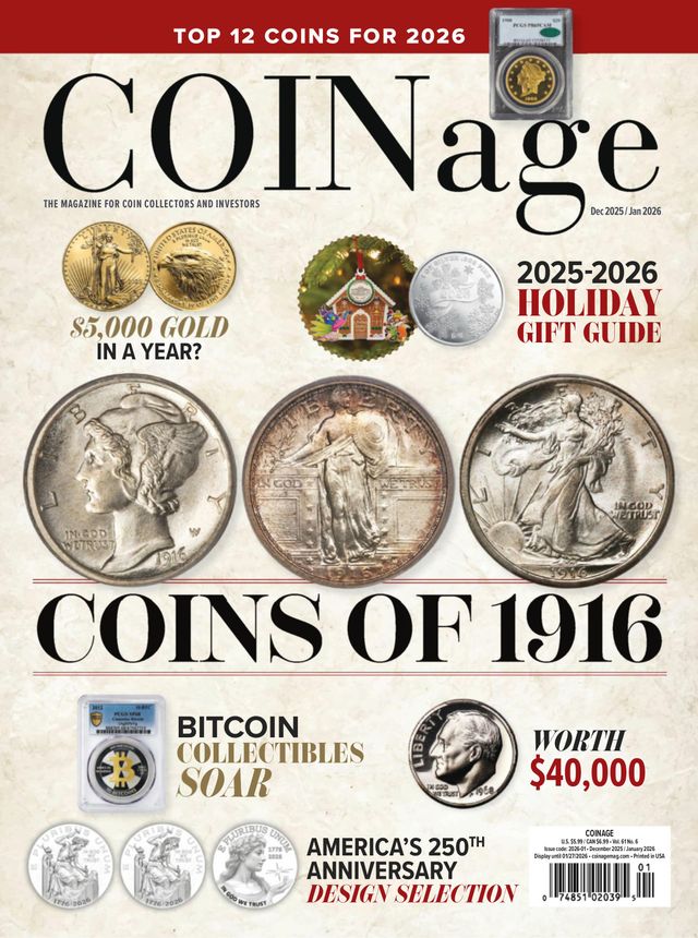 Coinage December 01, 2025 Issue Cover