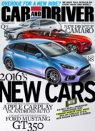 Car-And-Driver September 01, 2015 Issue Cover