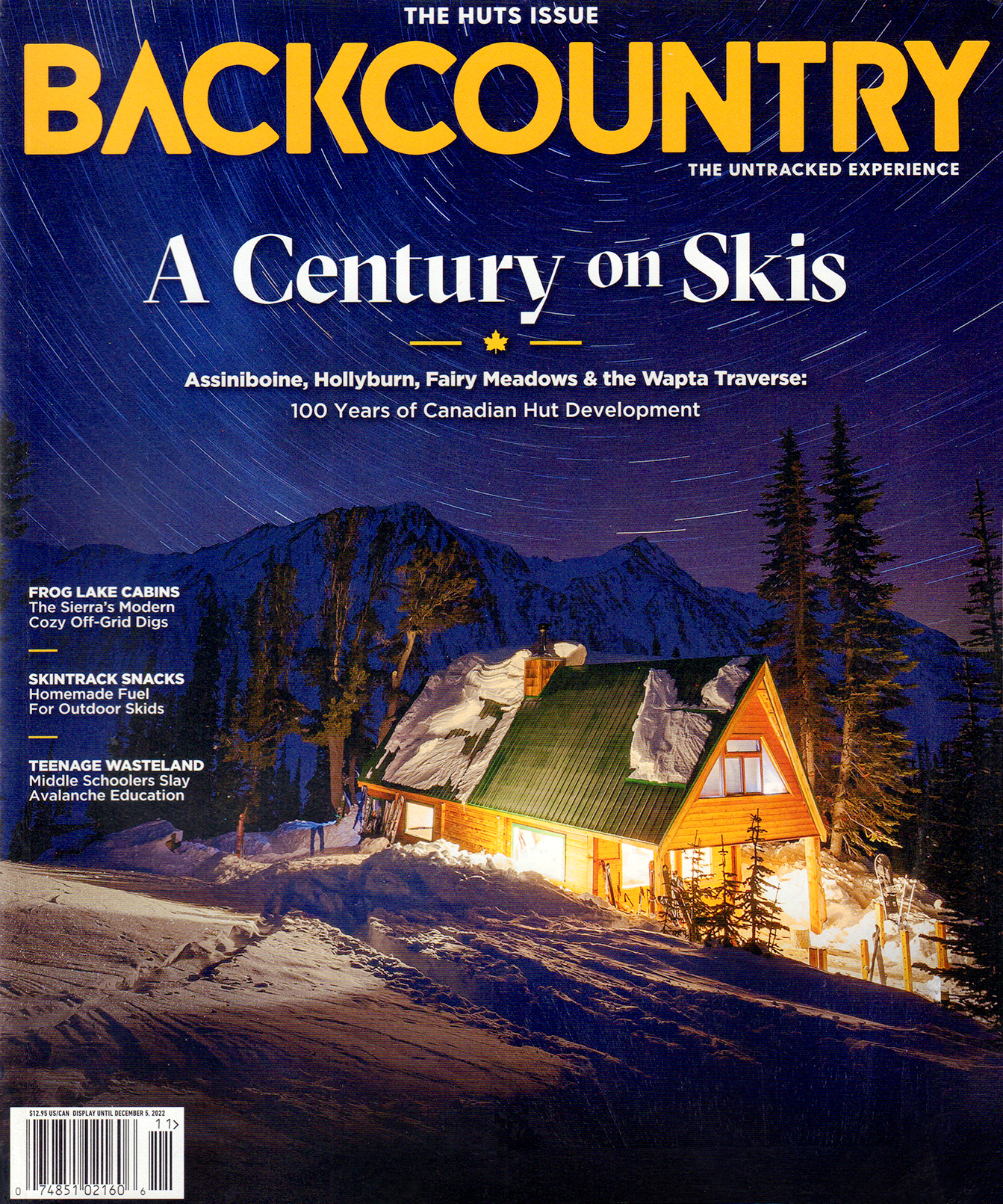 Backcountry December 01, 2022 Issue Cover