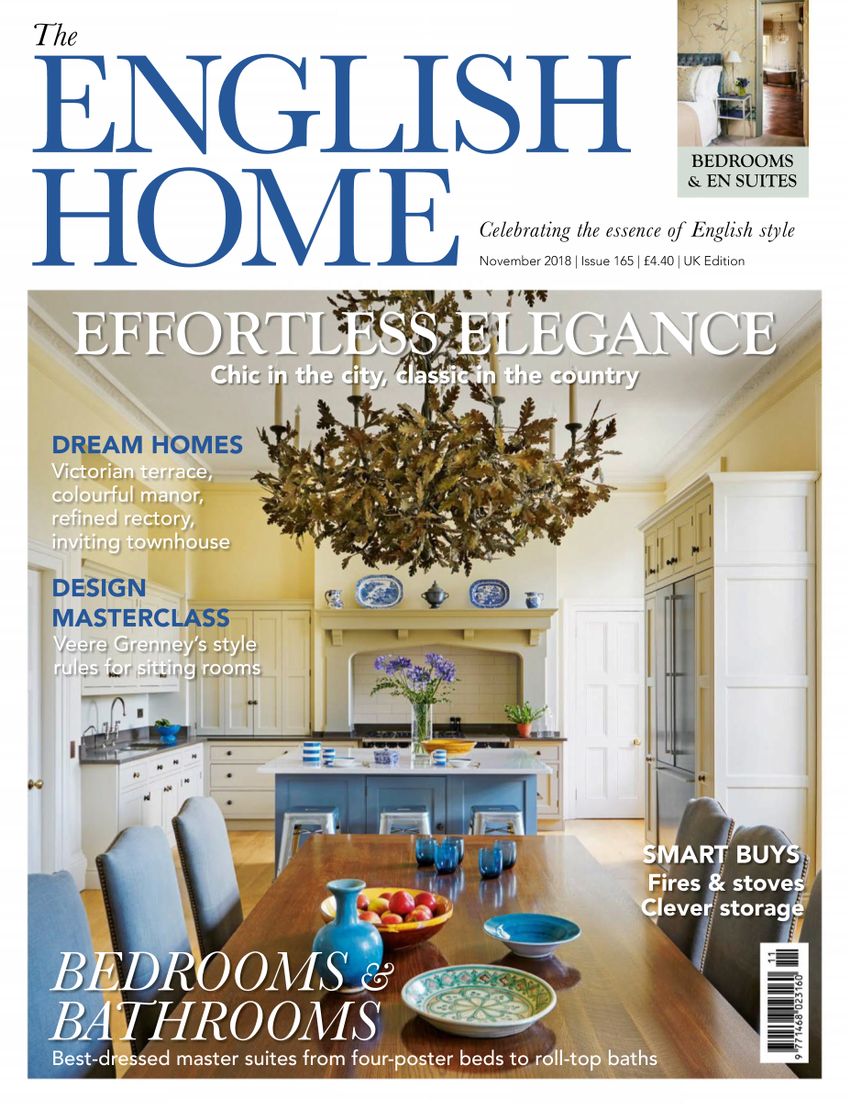 The-English-Home November 01, 2018 Issue Cover