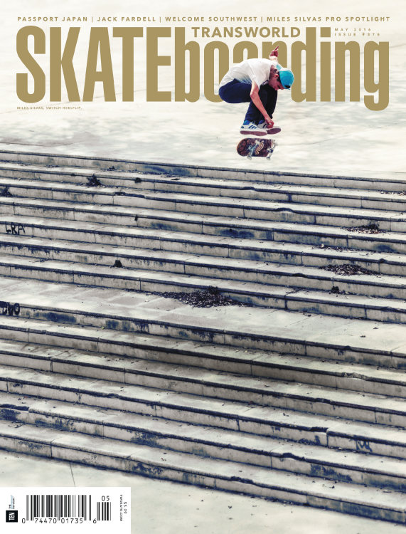Transworld-SKATEboarding May 01, 2016 Issue Cover
