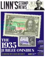 Linns-Stamp-News-Weekly October 21, 2019 Issue Cover