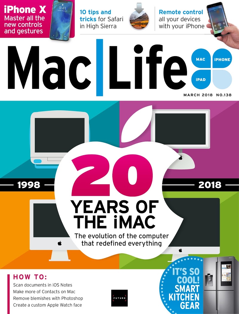 Mac-|-Life March 01, 2018 Issue Cover