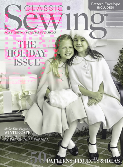 Classic Sewing December 01, 2019 Issue Cover