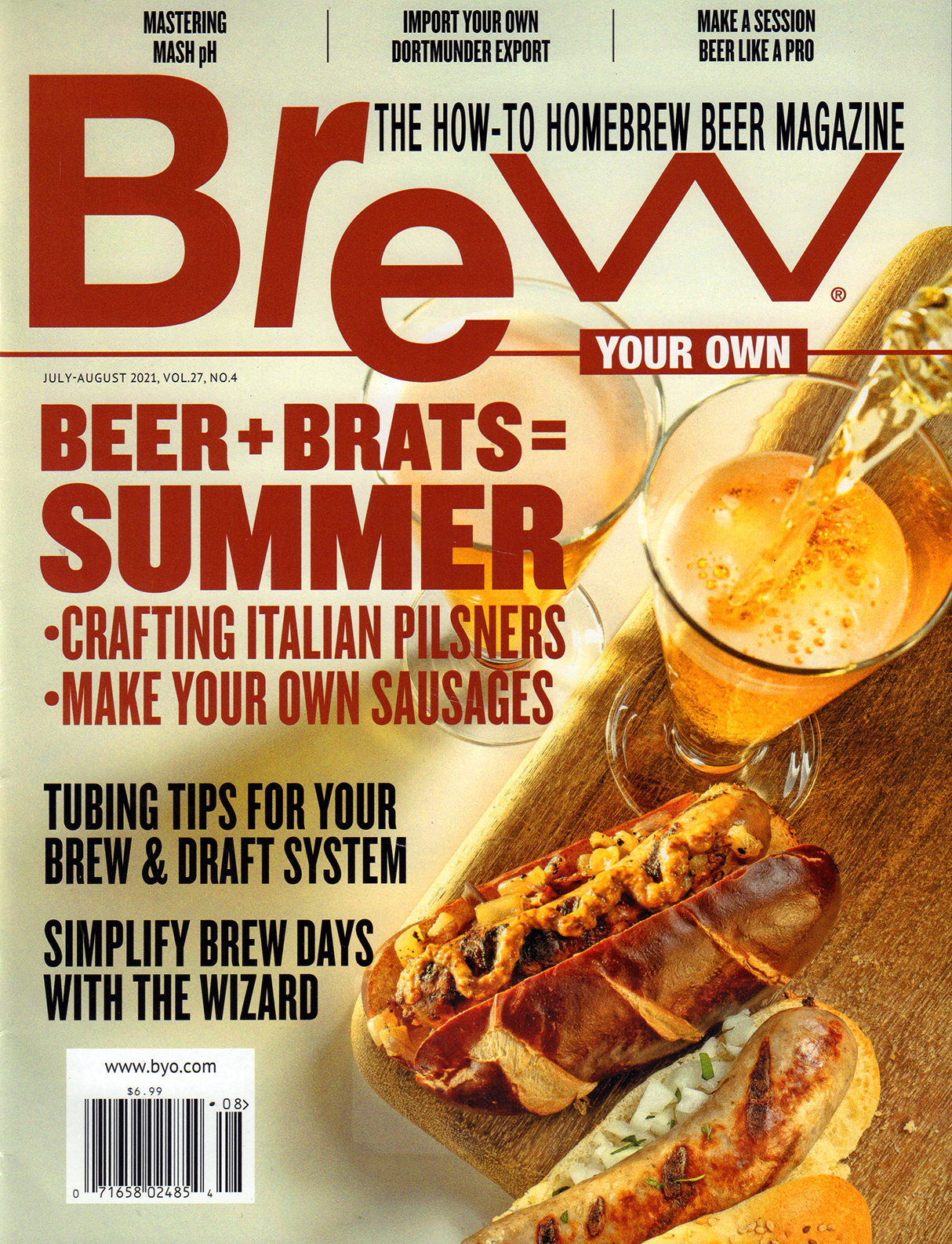 Brew-Your-Own July 01, 2021 Issue Cover