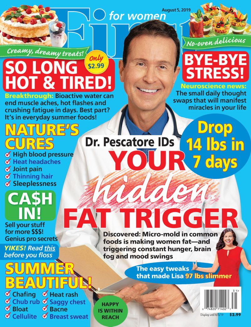 first-for-women August 05, 2019 Issue Cover