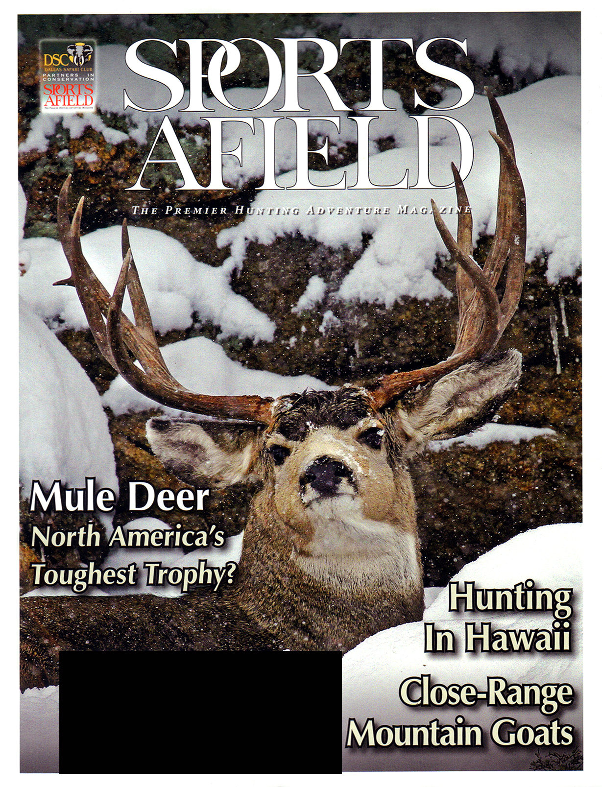 Sports-Afield November 01, 2021 Issue Cover