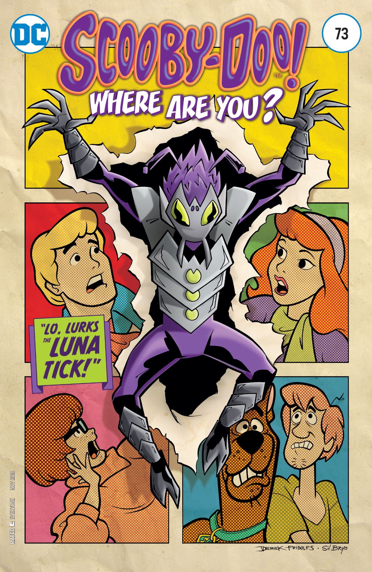 Scooby-Doo-Where-Are-You November 01, 2016 Issue Cover