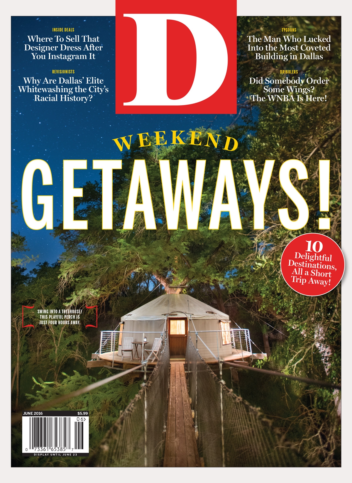 D-Magazine June 01, 2016 Issue Cover