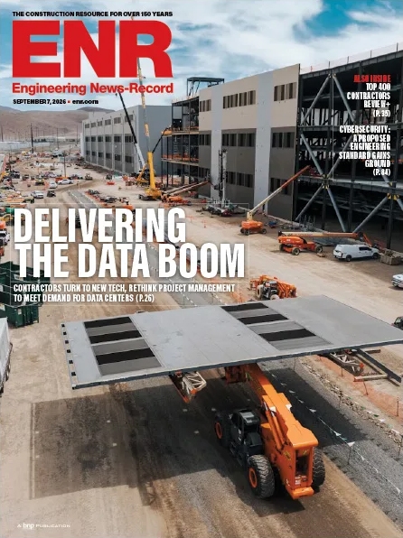 Engineering News Record September 07, 2026 Issue Cover