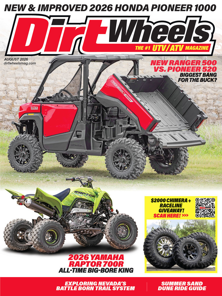Dirt Wheels August 01, 2026 Issue Cover