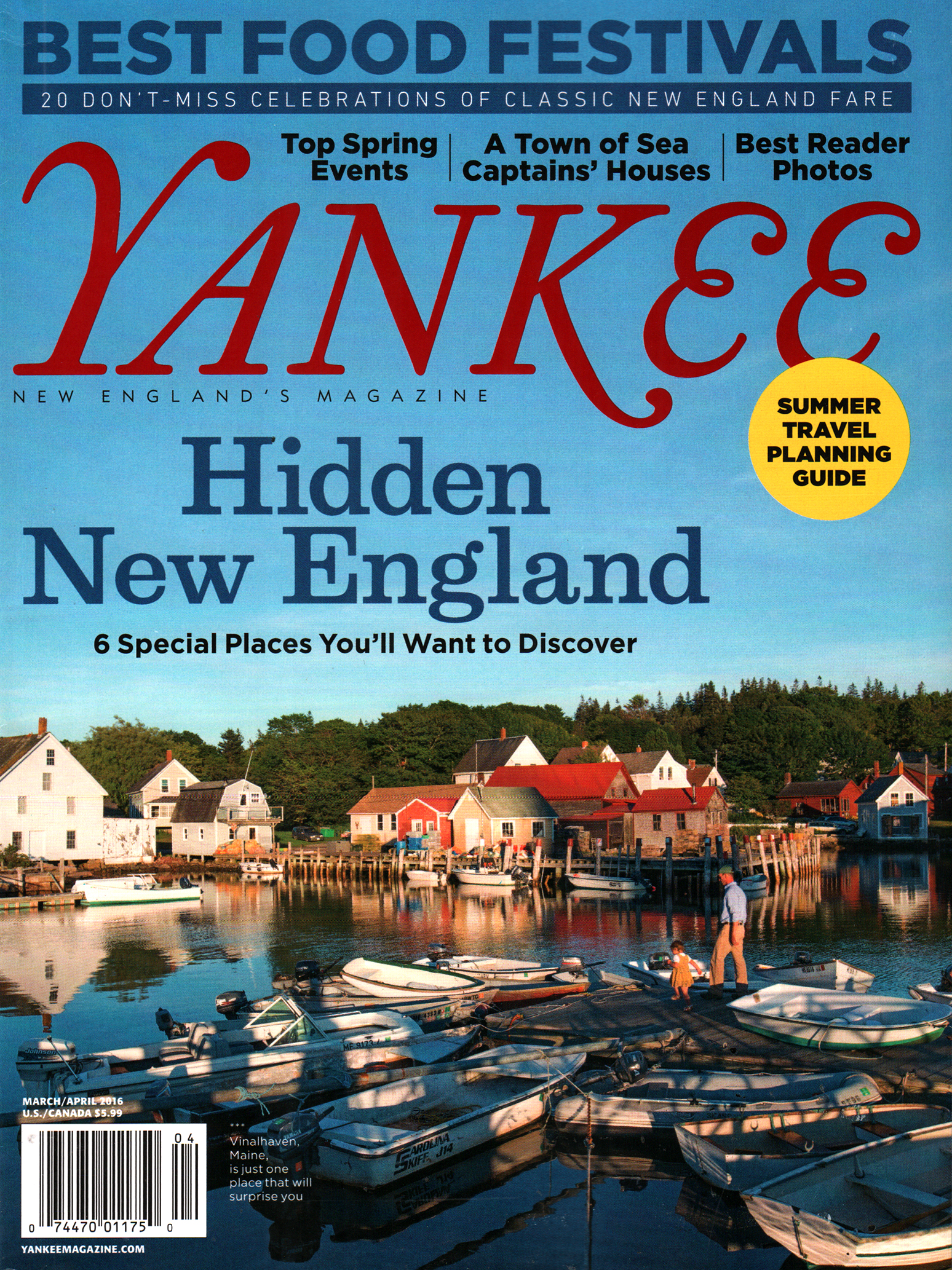 yankee March 01, 2016 Issue Cover