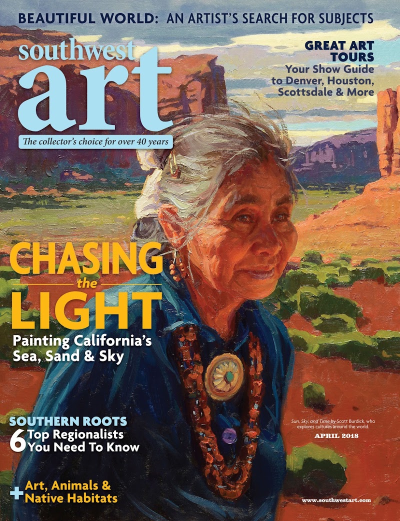 Southwest-Art April 01, 2018 Issue Cover