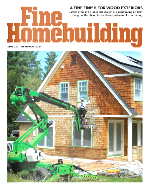 Fine-Homebuilding April 01, 2024 Issue Cover