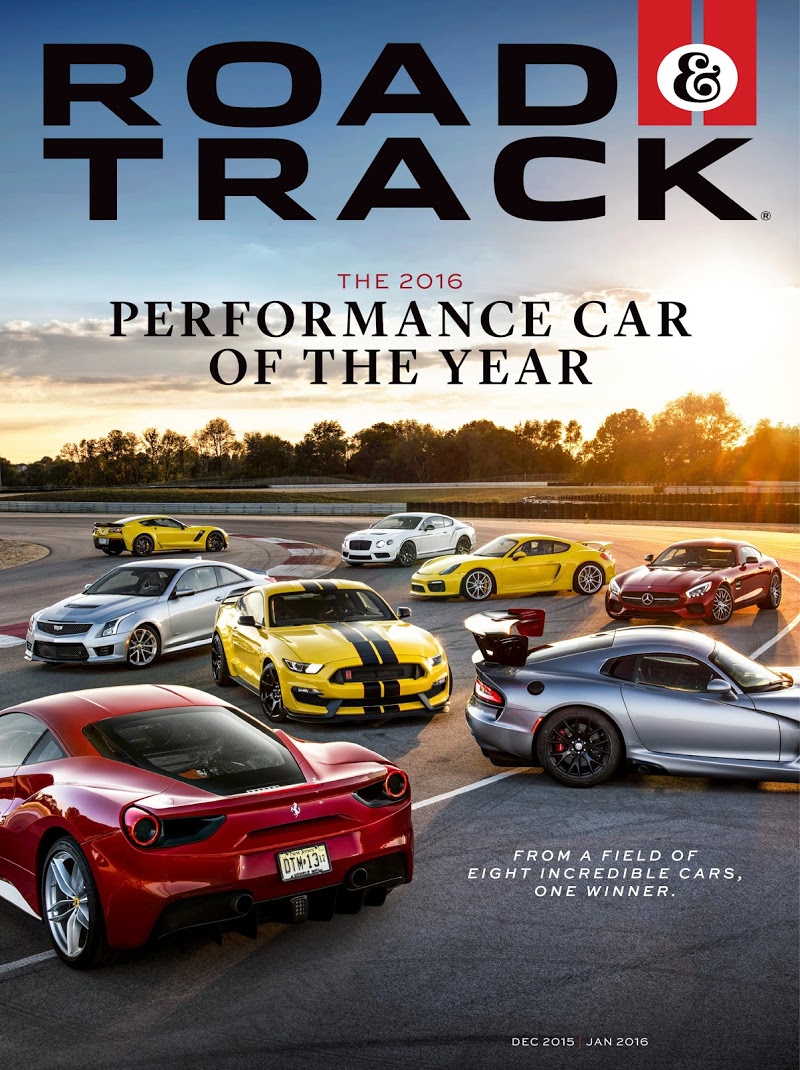Road-and-Track December 01, 2015 Issue Cover