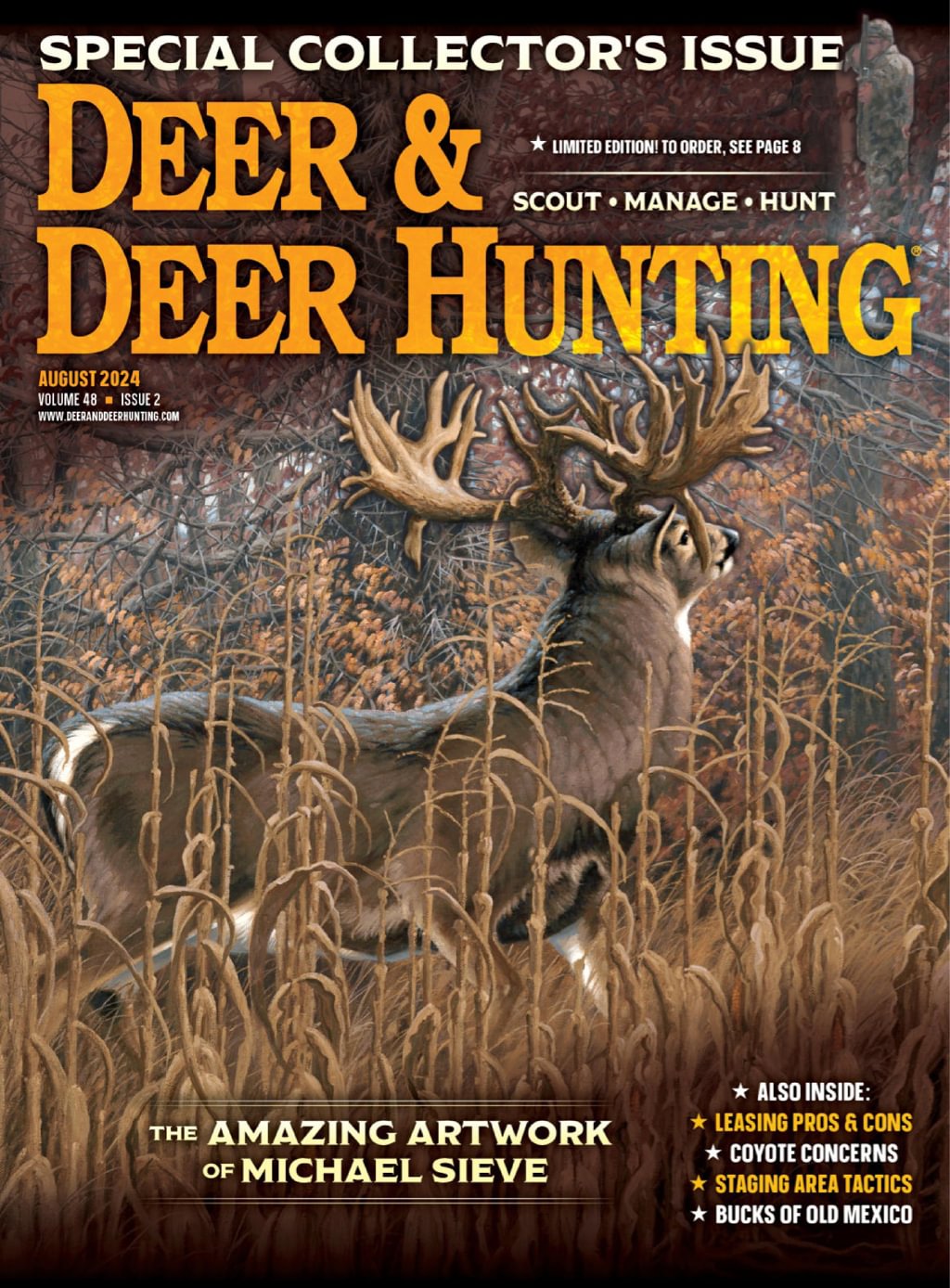 Deer-and-Deer-Hunting August 01, 2024 Issue Cover
