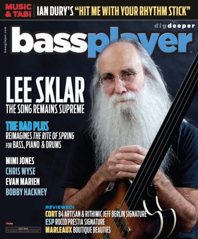 Bass Player July 01, 2014 Issue Cover