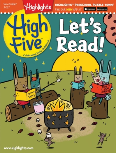 Highlights High Five November 01, 2017 Issue Cover