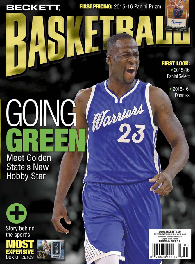 Beckett-Basketball March 01, 2016 Issue Cover