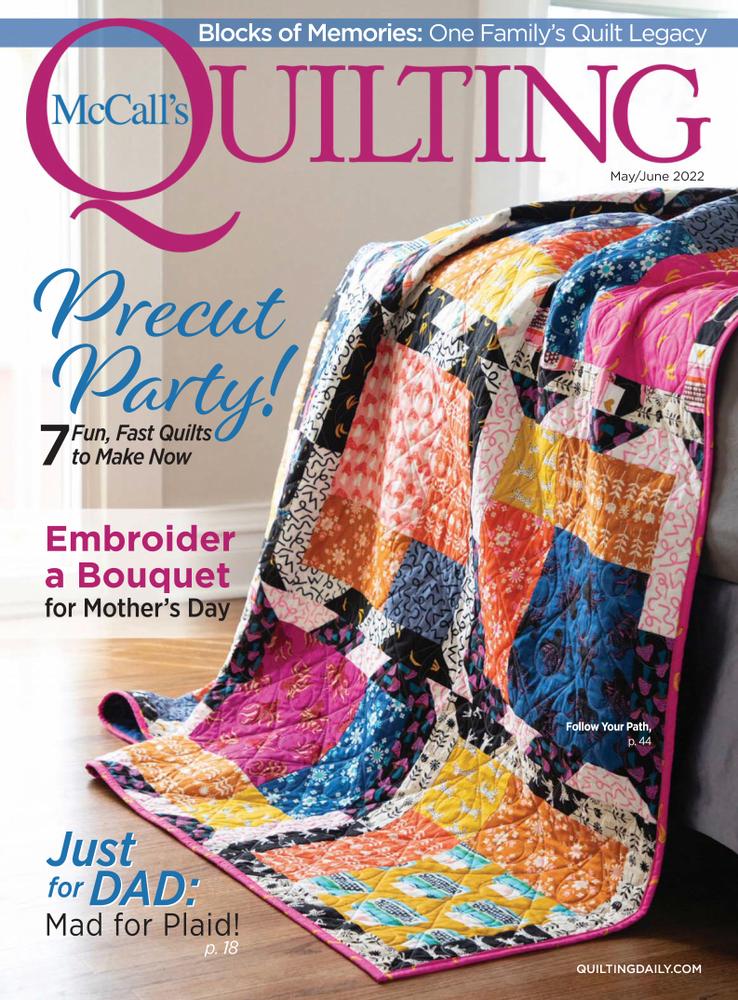 Mccalls-Quilting May 01, 2022 Issue Cover