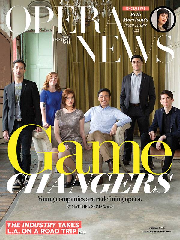 Opera-News August 01, 2016 Issue Cover