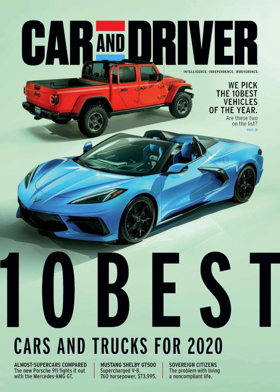 Car-And-Driver January 01, 2020 Issue Cover