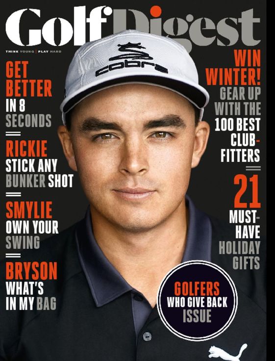 Golf-Digest December 01, 2016 Issue Cover