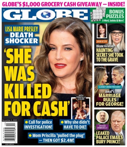 Globe November 03, 2025 Issue Cover