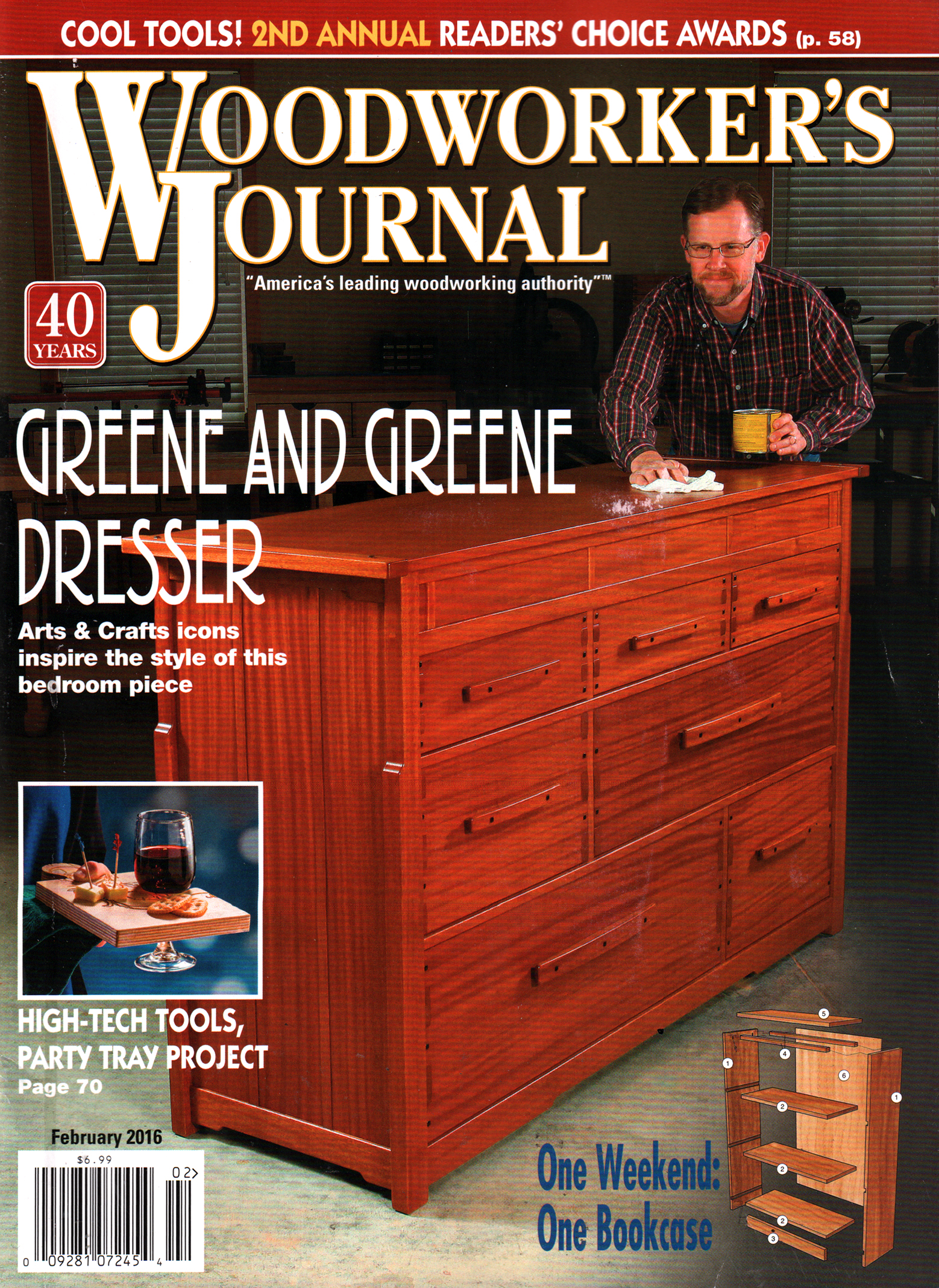 Woodworkers-Journal February 01, 2016 Issue Cover