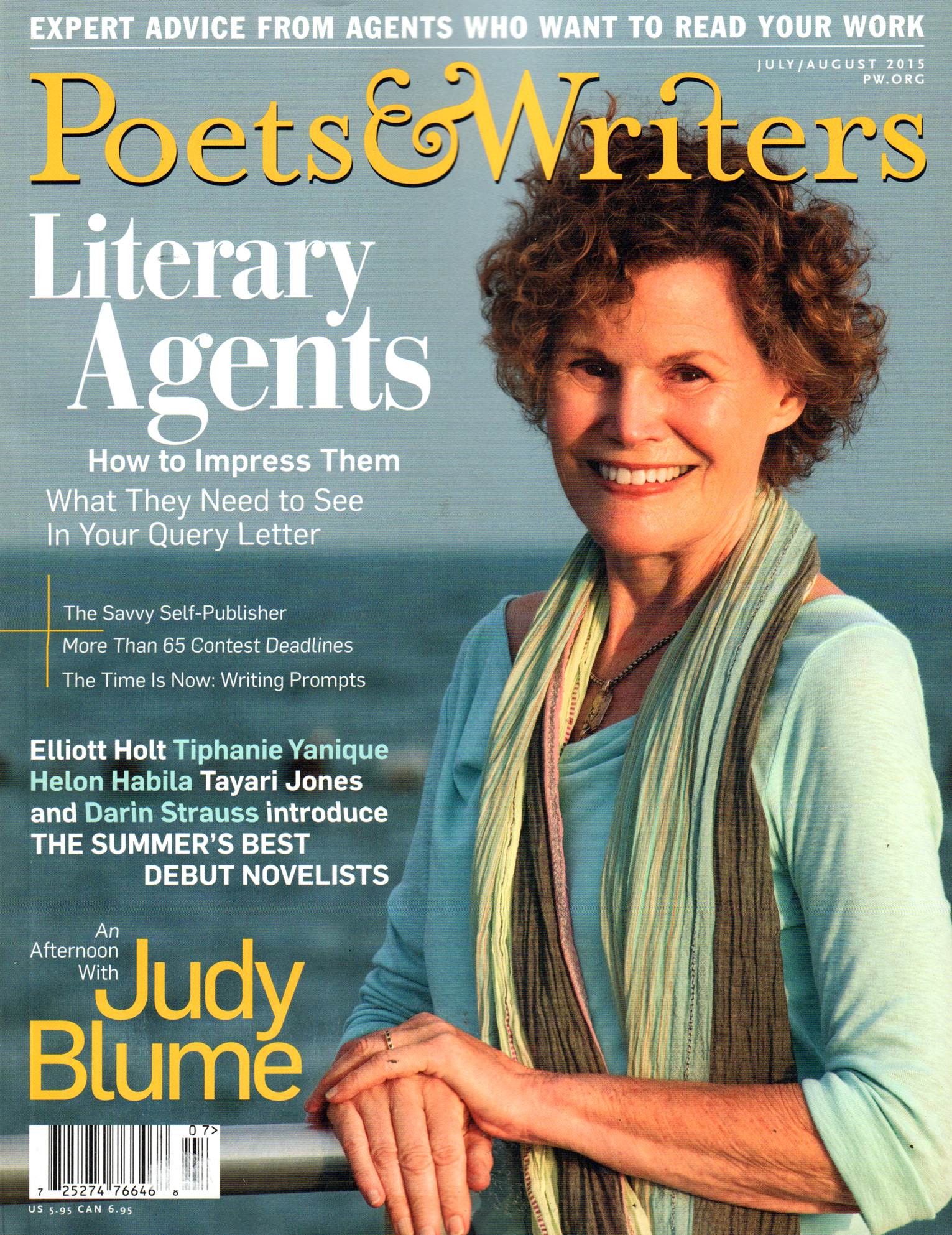Poets-and-Writers July 01, 2015 Issue Cover