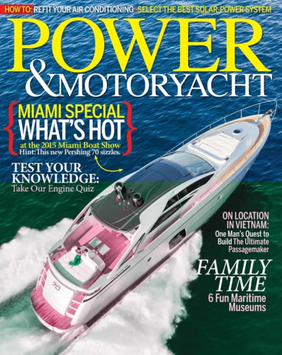 Power & Motoryacht February 01, 2015 Issue Cover