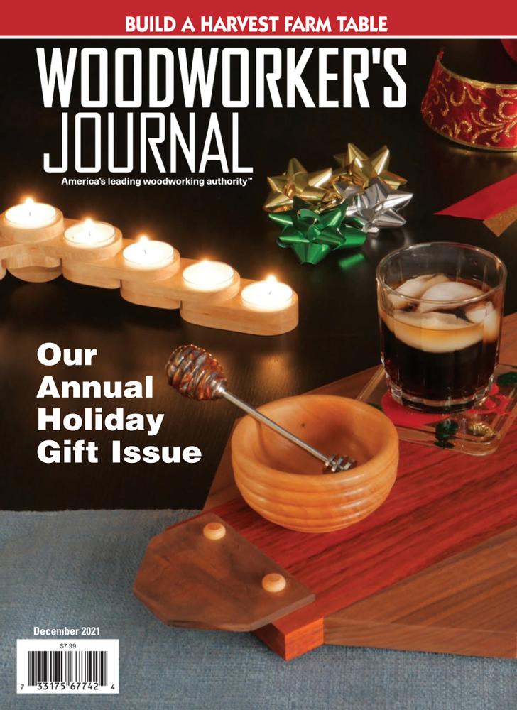 Woodworkers-Journal December 01, 2021 Issue Cover