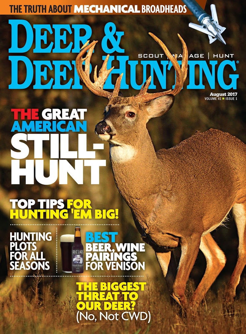 Deer-and-Deer-Hunting August 01, 2017 Issue Cover