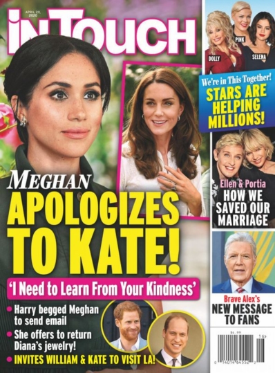 In Touch Weekly April 20, 2020 Issue Cover