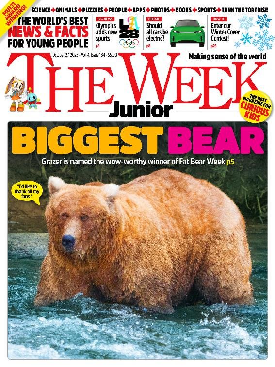 The-Week-Junior October 27, 2023 Issue Cover