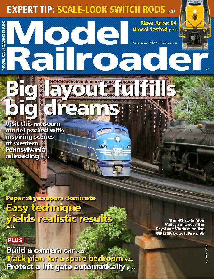 Model-Railroader December 01, 2023 Issue Cover