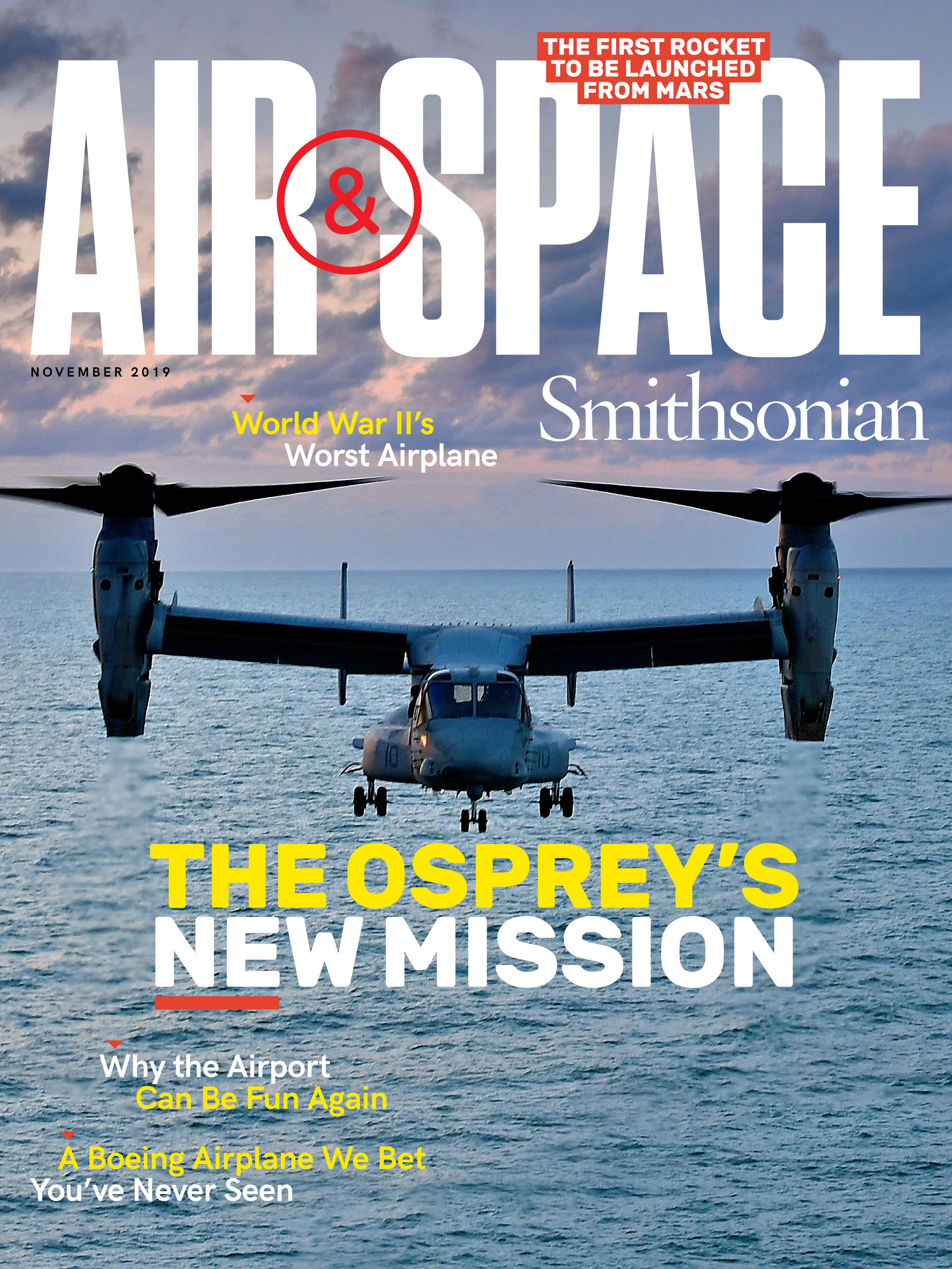 Air-and-Space November 01, 2019 Issue Cover